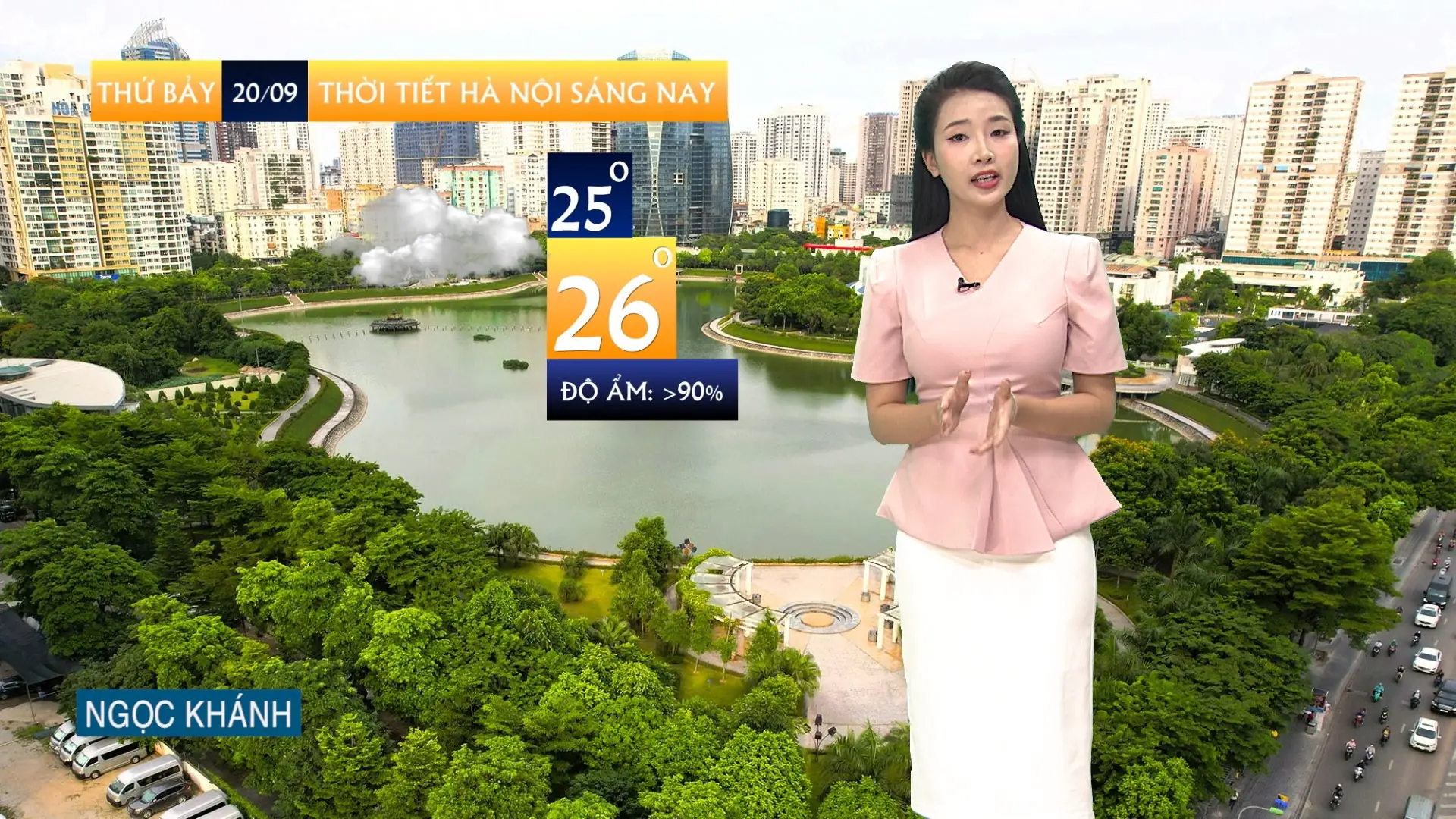 Dự báo thời tiết sáng | 20/09/2025